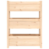 Donica, 77x25x104,5 cm, lite drewno sosnowe