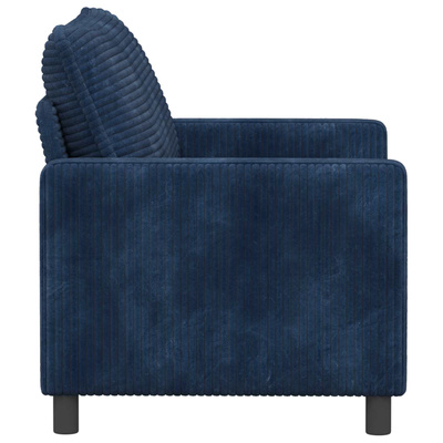 Sofa Granatowy 126 x 81 x 87,5 cm Poliester