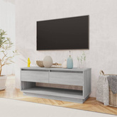 vidaXL Szafka pod TV, szary dąb sonoma 102x41x44 cm