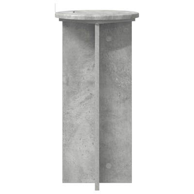 Stojak na rośliny 2 pcs Betonowy szary 29,5 x 29,5 x 60 cm