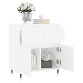 vidaXL Komoda, biała, 60x35x70 cm, materiał drewnopochodny wariant 5