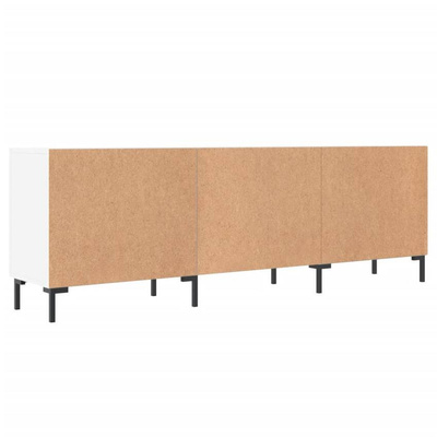 vidaXL Szafka pod TV, biała, 150x30x50 cm, materiał drewnopochodny wariant 6