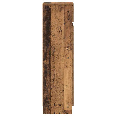 Szafka na buty z szufladą Stare drewno 100,5 x 28 x 100 cm