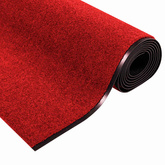 Dywanik wejściowy Czerwony i Czarny 120 x 400 cm Poliamid i PVC