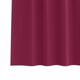 Firany blackout z kółkami 2 pcs Czerwone wino 175 x 140 cm