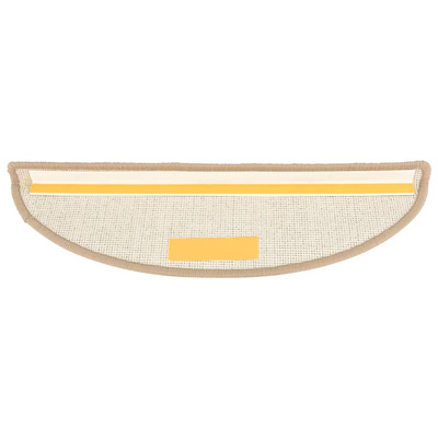 Nakładki na schody, 15 szt., brązowe, 56 x17 x 3 cm