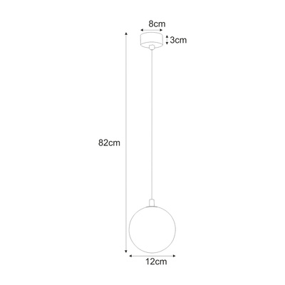 Lampa wisząca K-5550 z serii ASPEN