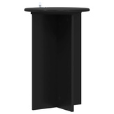 Stojak na rośliny 2 pcs Czarny ?40 x 60 cm Drewno inżynieryjne