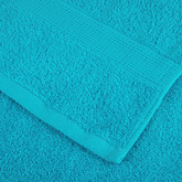 Ręczniczki premium SOLUND, 10 szt., turkusowe, 30x50 cm