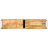 vidaXL Szafka pod TV, 140x30x40 cm, lite drewno mango