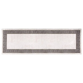 vidaXL Dywan, możliwość prania, 80x300 cm, jasny beż, antypoślizgowy