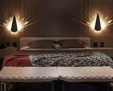 Kinkiet LED Paw Abigali Pawn Czarny