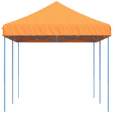 vidaXL Składany namiot imprezowy pop-up, pomarańczowy, 580x292x315 cm