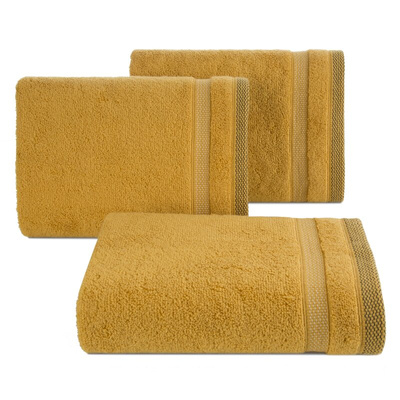 Ręcznik Riki musztardowy 70x140