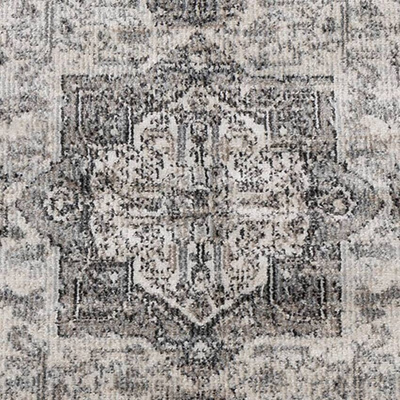 vidaXL Dywan ARBIZU do pomieszczeń i na zewnątrz, vintage, Ø 120 cm
