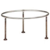 vidaXL Kolorowe palenisko rustykalne, Ø 60 cm, żelazne