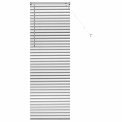 Żaluzje weneckie Srebrny 175 x 60 cm Aluminium