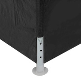 vidaXL Namiot imprezowy, 3 x 6 m, antracytowy
