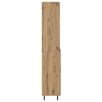 Highboard 2 szt. Dąb rzemieślniczy 69,5 x 32,5 x 180 cm