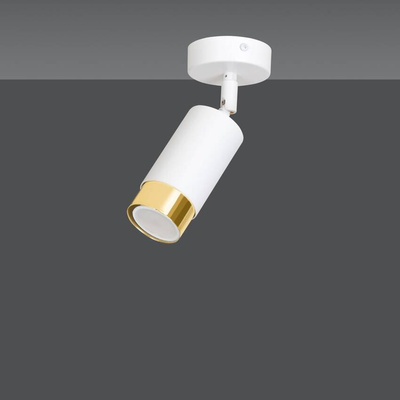 Lampa sufitowa  HIRO 1 WH/GOLD