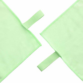 Ręczniki Sportowe 2 pcs Zielony 50 x 30 cm Poliester i poliamid