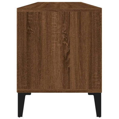 vidaXL Szafka pod TV, brązowy dąb, 100x34,5x44,5 cm