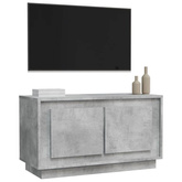 vidaXL Szafka pod TV, szarość betonu, 80x35x45 cm