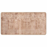 Chodnik dywanowy MARSA Biały 50 x 100 cm Poliester i PVC