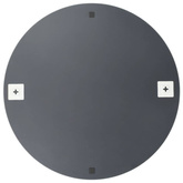 vidaXL Lustro ścienne, 70 cm, okrągłe, szklane