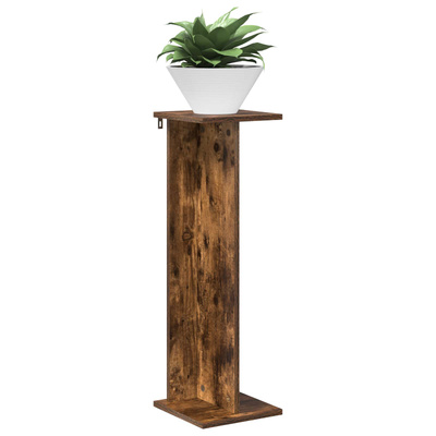 Stojak na rośliny 2 pcs Dąb Wędzony 25 x 25,5 x 80,5 cm