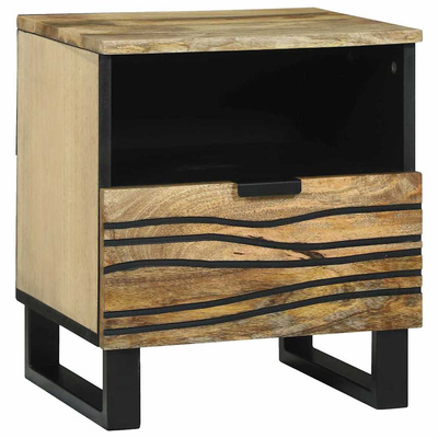 Szafka Nocna 2 szt. naturalny 40 x 33 x 46 cm