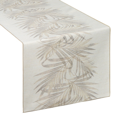 Bieżnik Ines beżowy 40x180