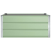 Donica Pastelowa zieleń 100 x 100 x 45 cm Stal
