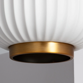 Lampa Wisząca z Porcelany Abruzzo Porcellado E14