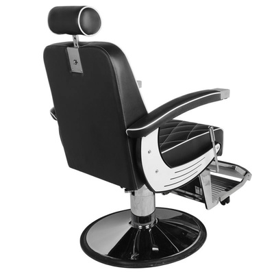 Gabbiano fotel barberski Imperial czarny 112449