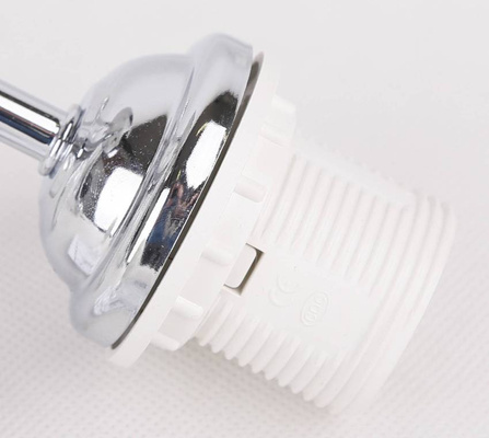 Lampa sufitowa chrom 3x40W biały klosz z kryształkami Simpli Candellux 33-63847