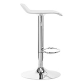 4Rico Hoker barowy QS-B08 eco skóra biały  141193