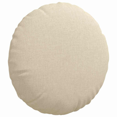 Poduszki na siedziska 2 pcs Kremowy ?40 x 13 cm tkanina