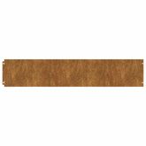 Obrzeża trawnikowe, 10 szt., 20x103 cm, giętkie, stal Corten
