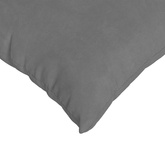 Poduszki na sofę 2 pcs Ciemnoszary 80 x 80 cm tkanina
