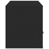vidaXL Szafka pod TV, czarna, 100x35x40 cm, materiał drewnopochodny