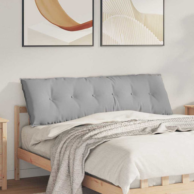 Poduszka na plecy Szary chmur 160 x 19 x 50 cm tkanina