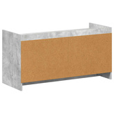 Szafka na buty z drzwiami Betonowy szary 100 x 39,5 x 51 cm