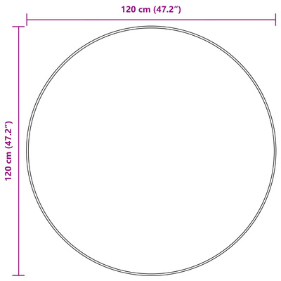 Chodnik dywanowy MARSA piaskowy 120 x 120 cm Poliester i PVC
