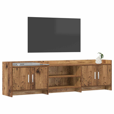 Szafka pod telewizor 168 x 33 x 47 cm Stare drewno