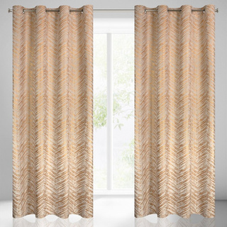 Zasłona Sara kremowa 140x250