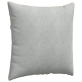 Poduszki na sofę 2 pcs Jasnoszary 80 x 80 cm Tkanina sztruksowa