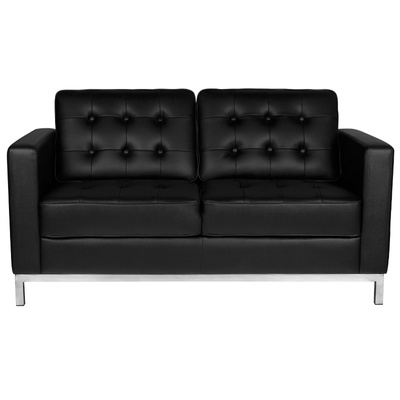 Gabbiano sofa do poczekalni BM18019 czarna 126714