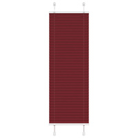 Roleta plisowana Bordowy Czerwony 45x150 cm Szerokość tkaniny