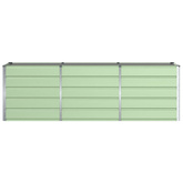 Donica Zielony 240 x 80 x 75 cm Stal